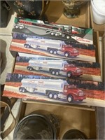 4 Texaco trucks in boxes
