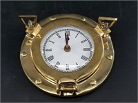 Ship's portal style wall hanging clock, battery re