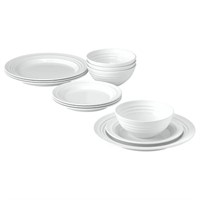FAVORISERA 12 piece dinnerware set, 1 Set