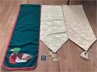 Lot of Cotton & Polyester Table Runners