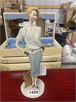 Vintage figurine artist signed e Rico Pucci