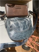 Pair leather purses hand bag Frye