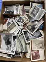 Large box vintage photos varies