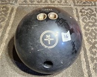 Vintage Faball Black Hammer Bowling Ball