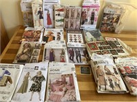 Lot of Assorted Sewing Patterns