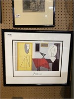 Picasso print framed