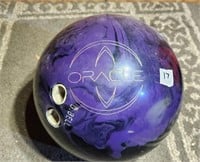 A vintage high performance bowling ball