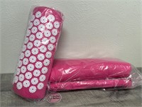 Acupressure therapy mat and pillow