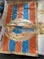 Vintage paper Jamesway  shopping bag