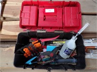 Craftsman Vet Box w/ Ear Taggers, Syringes, More