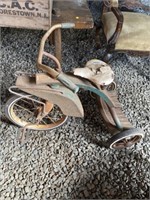 Antique children’s tricycle bike