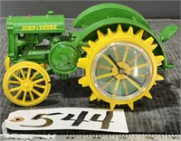 Danbury Mint John Deere Tractor Clock