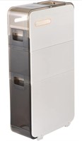 4-TIER BATHROOM FLOOR STORAGE CABINET, (W) 16.25