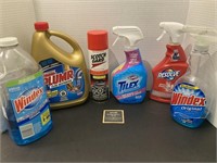 Lot of Window & Bath Cleaning Supplies