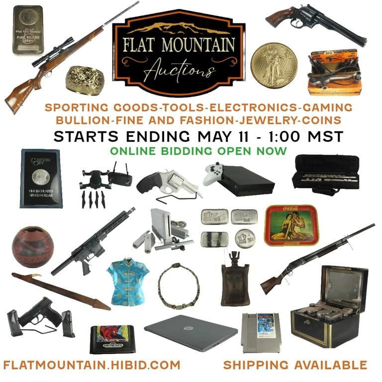 May11 Sporting Goods-Tools-Coins-Jewelry-Gaming and More