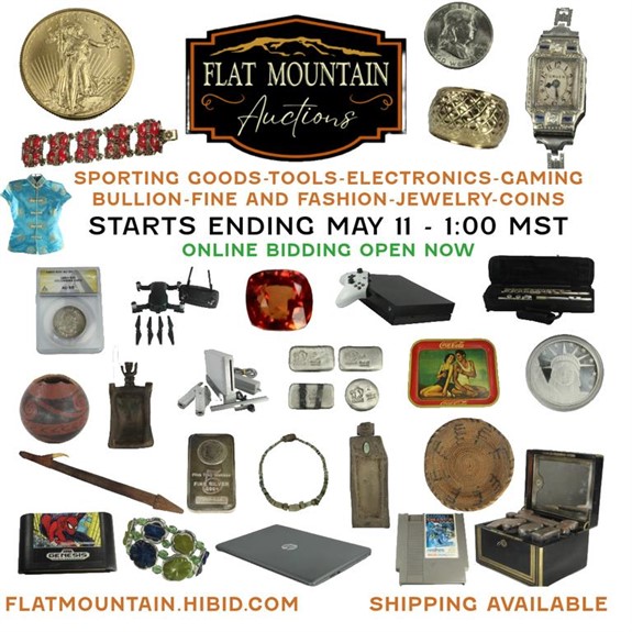 May11 Sporting Goods-Tools-Coins-Jewelry-Gaming and More