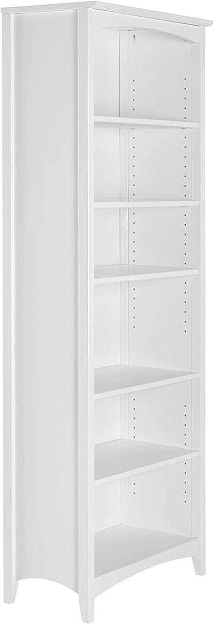 Camaflexi Shaker Style Bookcase  72  White