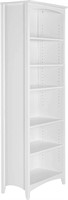 Camaflexi Shaker Style Bookcase  72  White