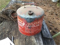 Eagle Galvanized Gas Can 5 Gallon