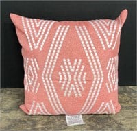 (WE) Allen + Roth Coral Stitched Calypso Pillows,