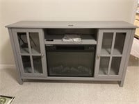 Masterflame Electric Fireplace & Cabinet