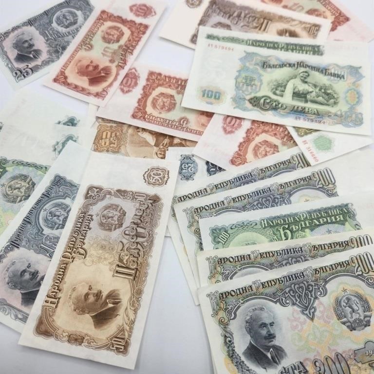 Lot of Foreign Currency