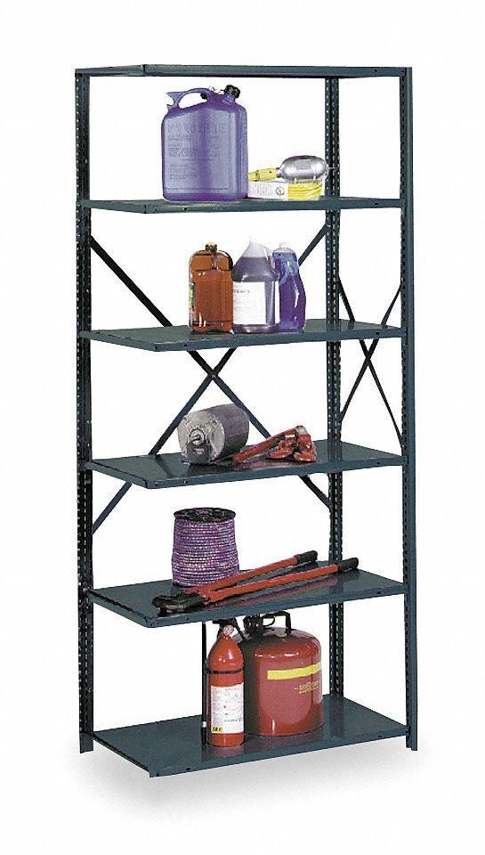 Metal Shelving Add-On  48x24x84in  5 Shelves