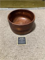 Made In Canada Wooden Bowl