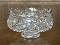 Waterford Heritage Scalloped Edge Crystal Bowl