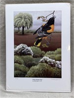 Signed Print - Misty Morning Song by Michael