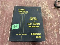 Glenn Mitchell Parts Book