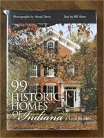 99' Historic Homes Of Indiana Hard Back Book