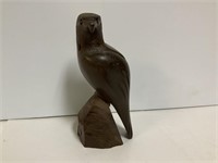 Carved Ironwood Bald Eagle 7.75in tall
