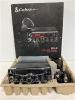 Cobra LCD CB Radio, 29LX w/box