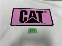 Cat License Plate Insert