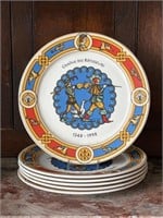 Six Chaine Des Rotisseurs Villeroy & Bock Plates