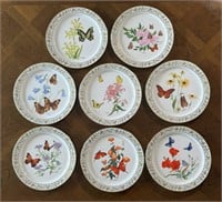 Lenox Butterflies & Flowers Porcelain Plates