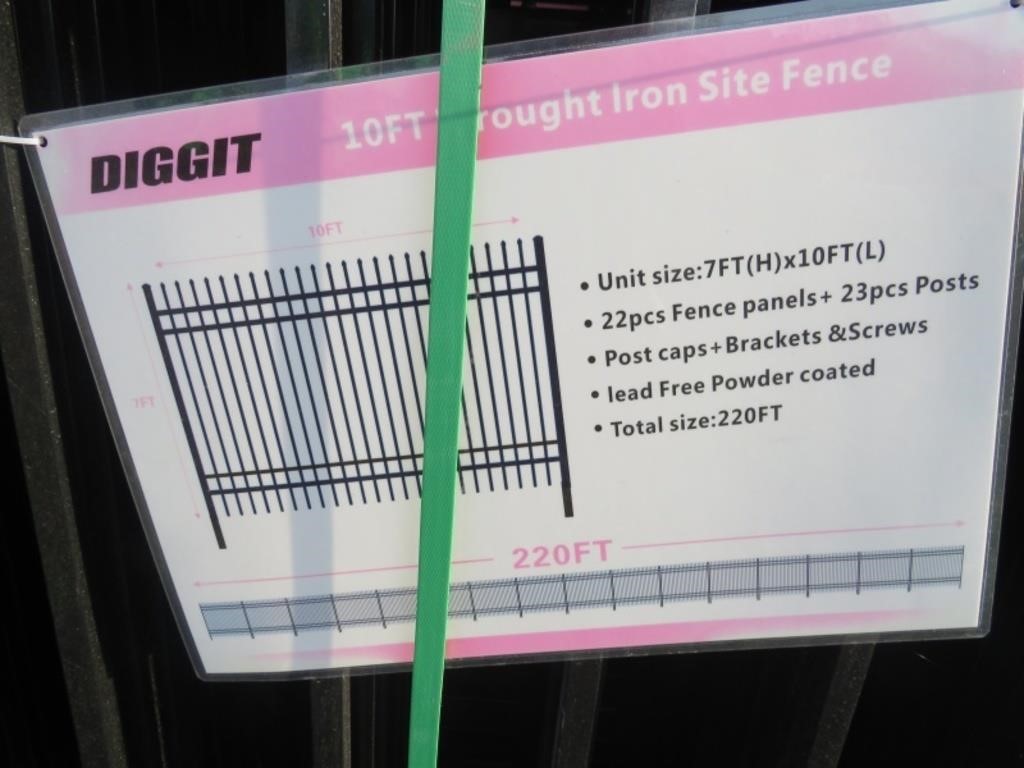 22 Diggit Fence Panels