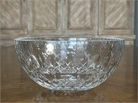 Very Pretty Etched Rogaska Crystal Bowl