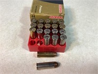 44 Magnum Ammo, 20 Rounds, 2- Mixed Brands