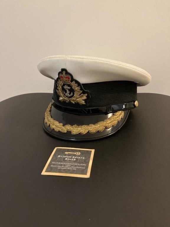Senior Officer's Navy Cap