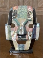 Mayan Aztec Style Ablone Mask
