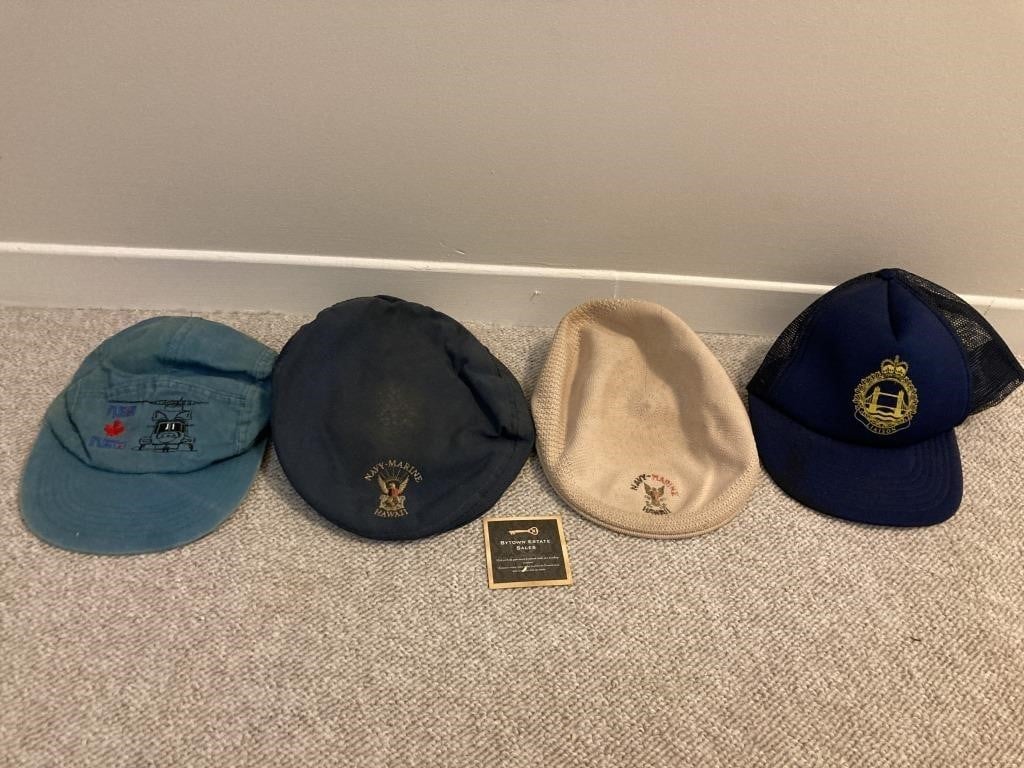 Lot of Assorted Casual Navy Hats