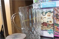 CLEAR GLASS PITCHER
