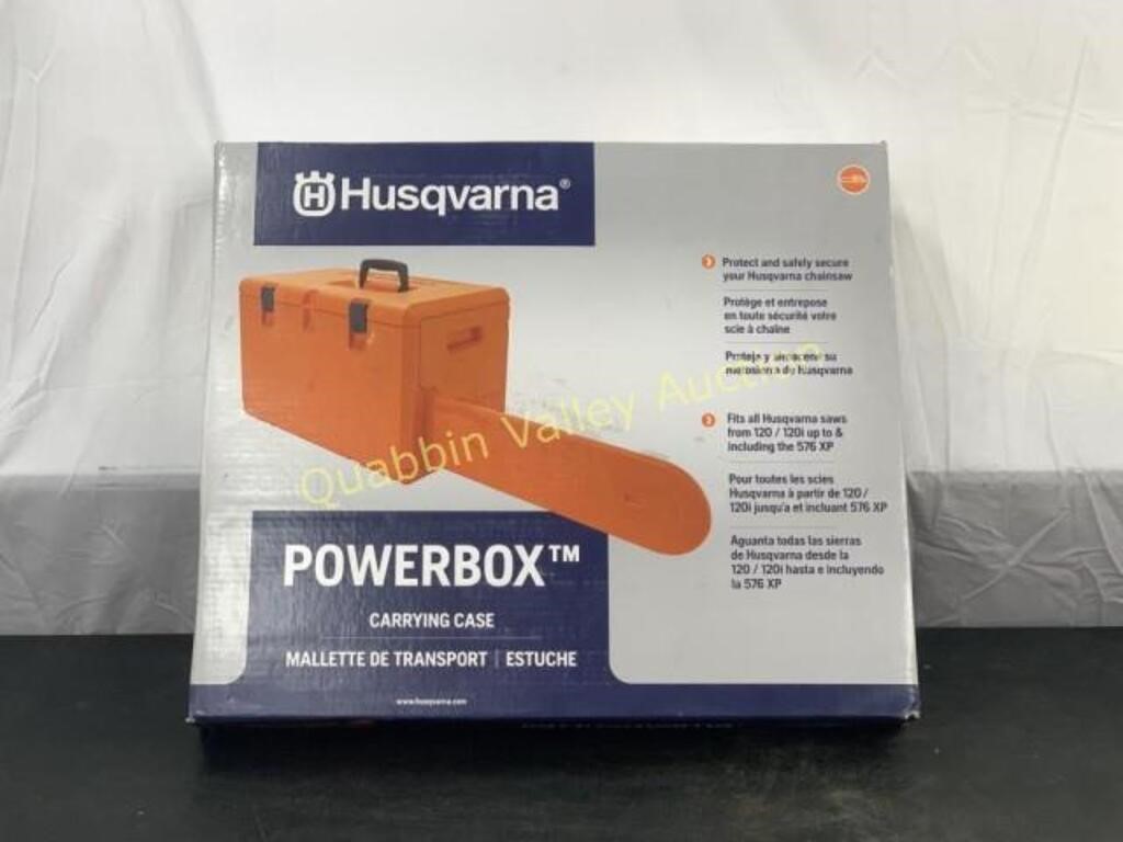 BRAND NEW HUSQVARNA POWERBOX CARRYING CASE