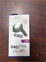 ZGEAR FM TRANSMITTER AND CAR CHARGER