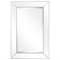 Empire Art Direct Solid Wood Frame Wall Mirror Cov