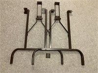 Set of 2 Metal Folding Table Legs