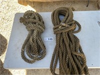 Rope, approx. 25 Lm. 25mm thick.