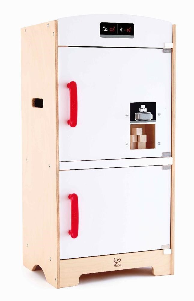 HaPe Cabinet Style Wooden Toy Fridge Freezer